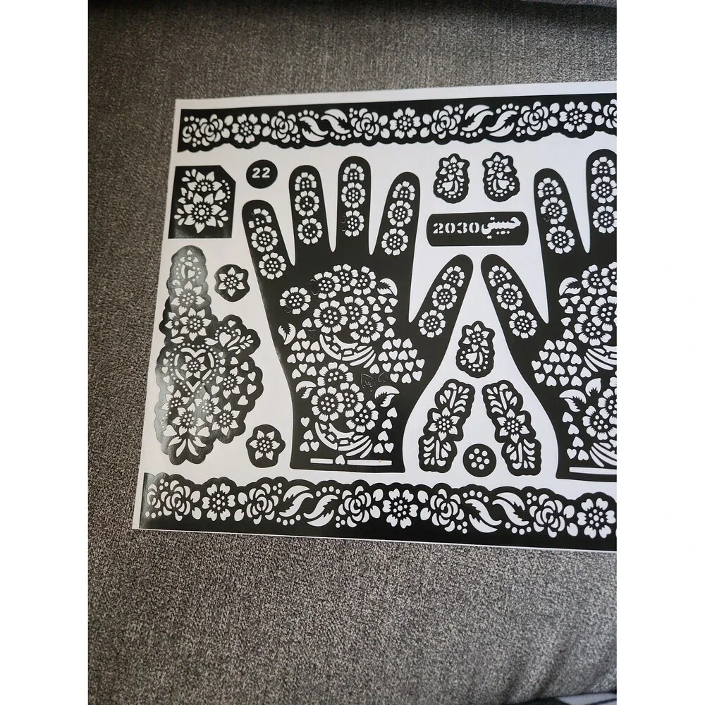 Tatoo sticker henna